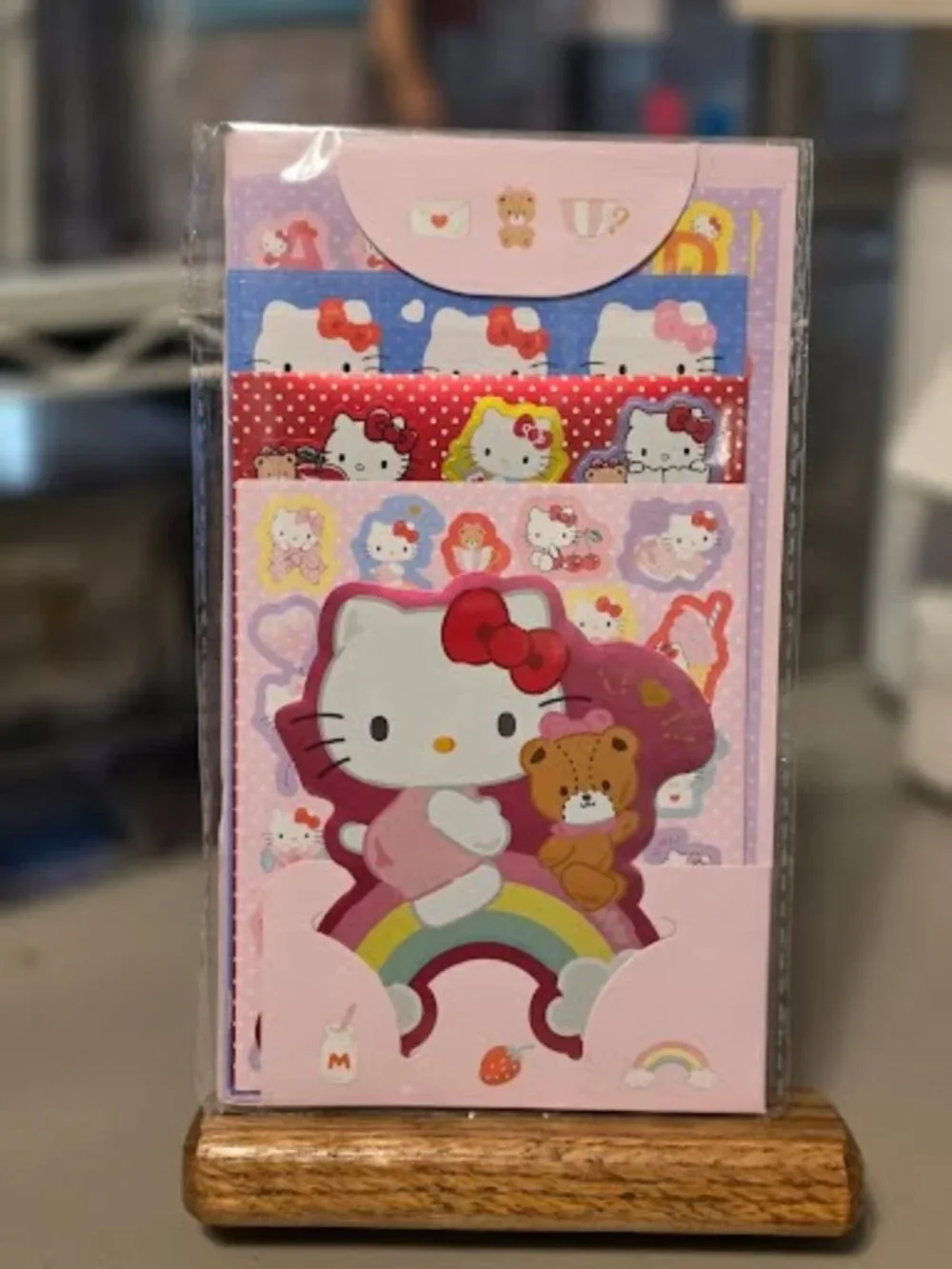 STK-2569 Hello Kitty Licensed 9 Sheet Sticker Book